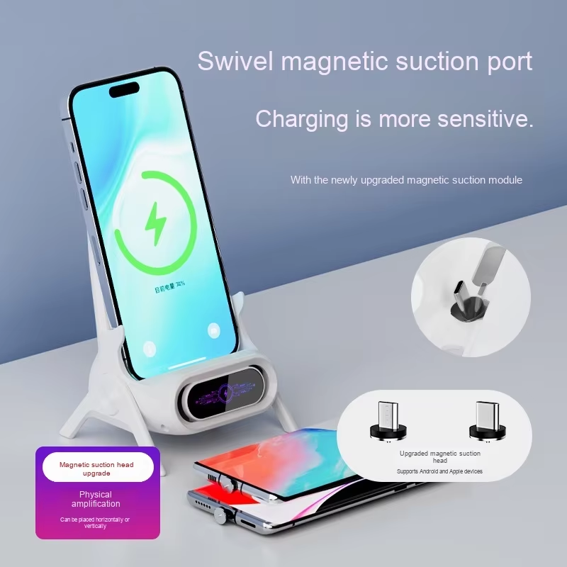 Multifunctional Wireless Fast Charger Phone Stand Fb